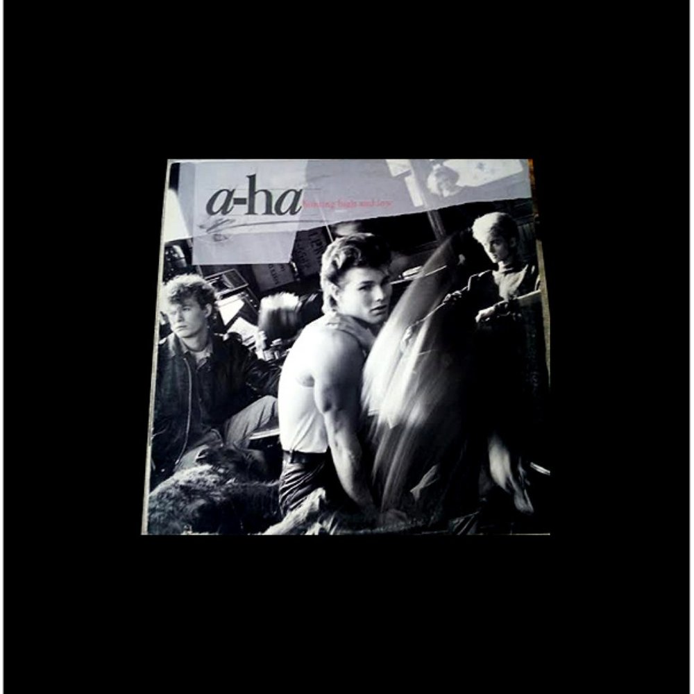A Set Of A-ha Vinyl LP Records: Hunting High And Low & Scoundrel Days